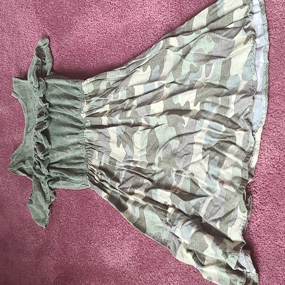 Girls Camouflage Dress by Justice Size 6/7